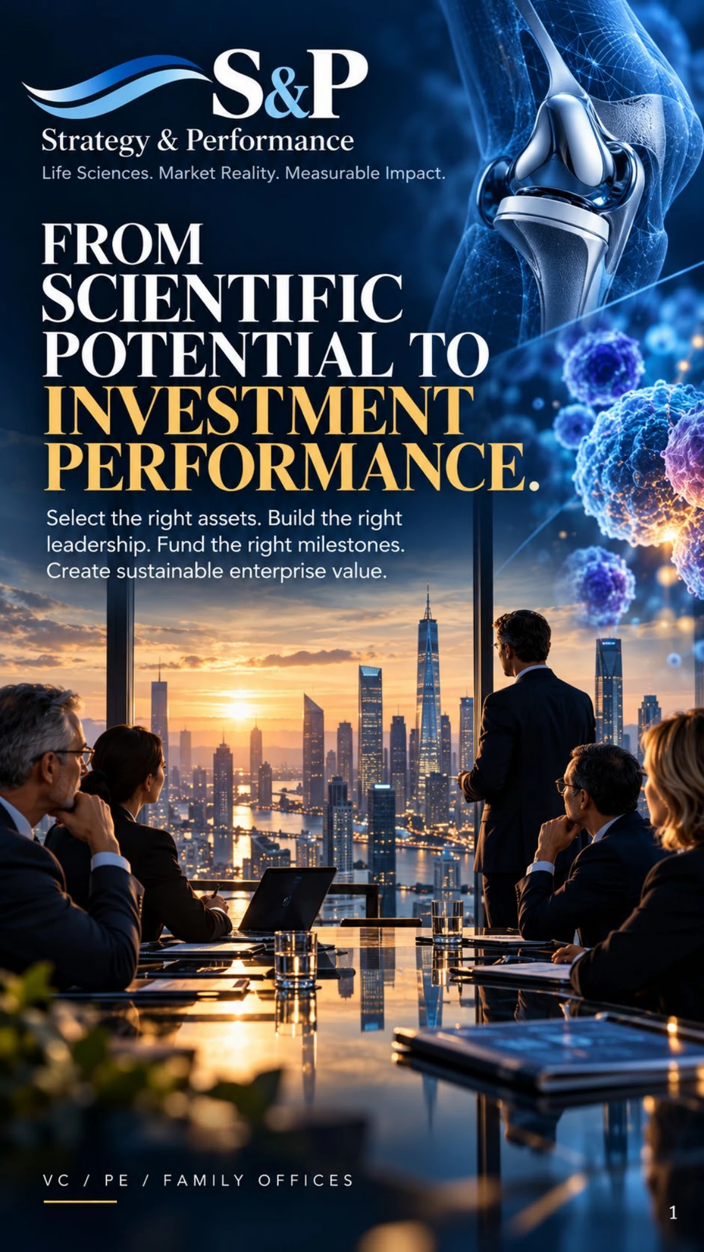 Cover des S&P VC, PE & Family Offices Executive Folders